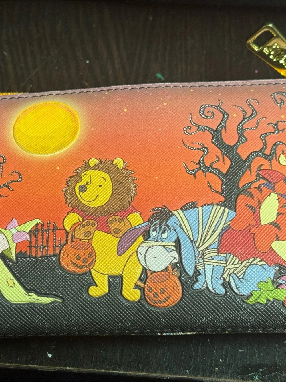 Disney x Loungefly Halloween Winnie the Pooh Mini Backpack & Wallet Set